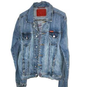 Farm Girl Women's John Deere Blue Jean Jacket Countrycore Farmcore  Sz M/L